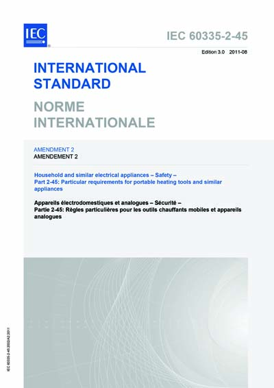 Standards PDF Cover Page