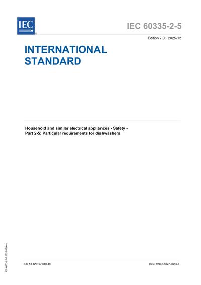 Standards PDF Cover Page