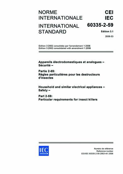 Standards PDF Cover Page