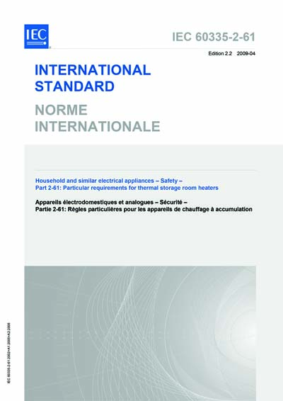 Standards PDF Cover Page