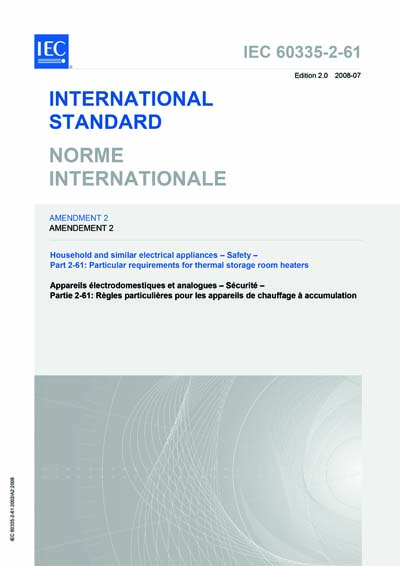 Standards PDF Cover Page