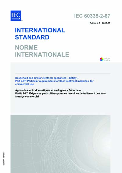 Standards PDF Cover Page