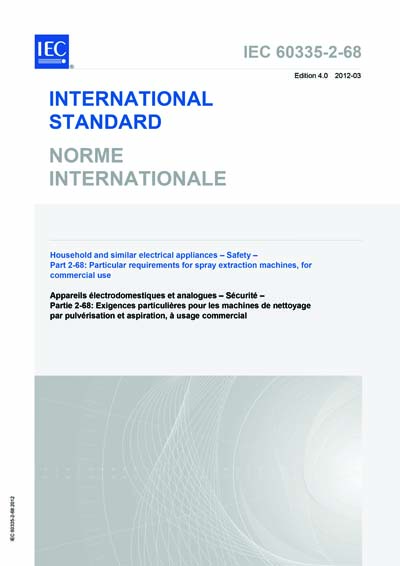Standards PDF Cover Page