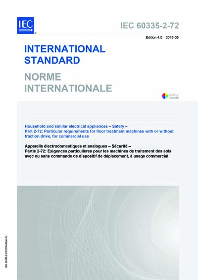 Standards PDF Cover Page