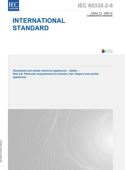 Standards PDF Cover Page
