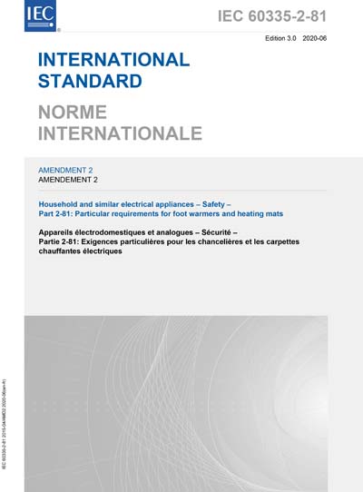 Standards PDF Cover Page