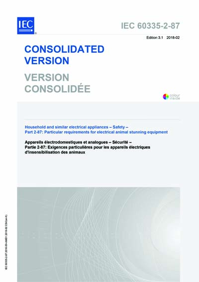 Standards PDF Cover Page