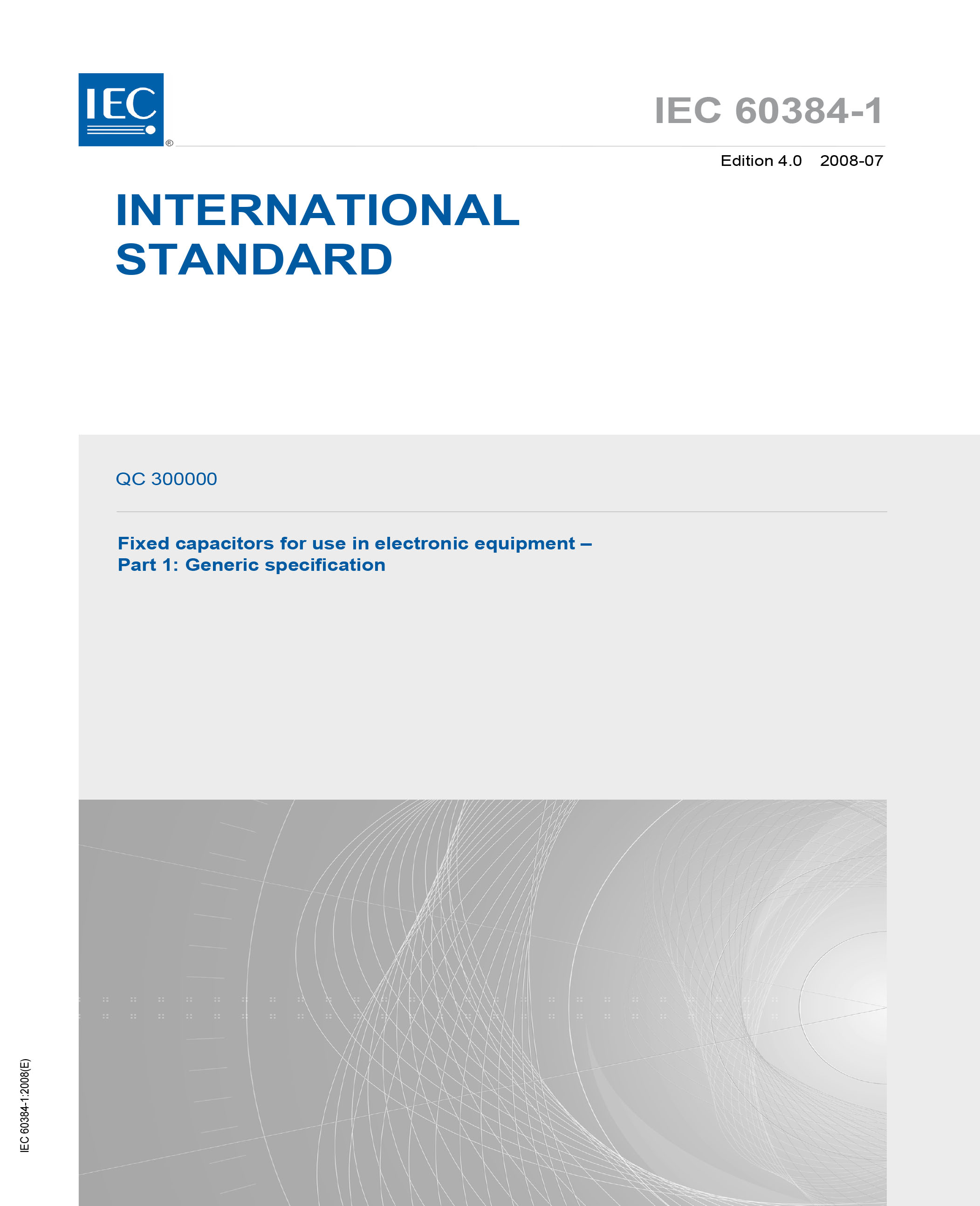 Standards PDF Cover Page