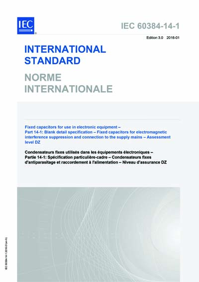 Standards PDF Cover Page