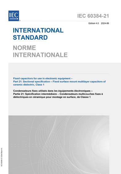 Standards PDF Cover Page