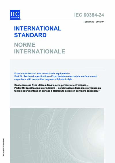 Standards PDF Cover Page