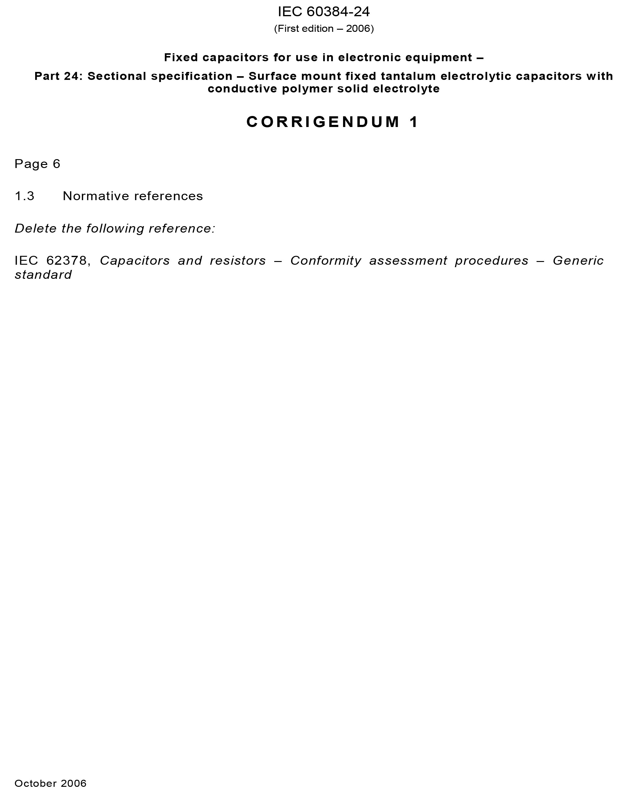 Standards PDF Cover Page