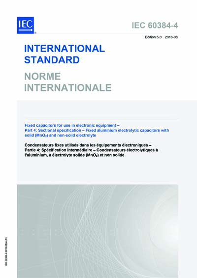 Standards PDF Cover Page