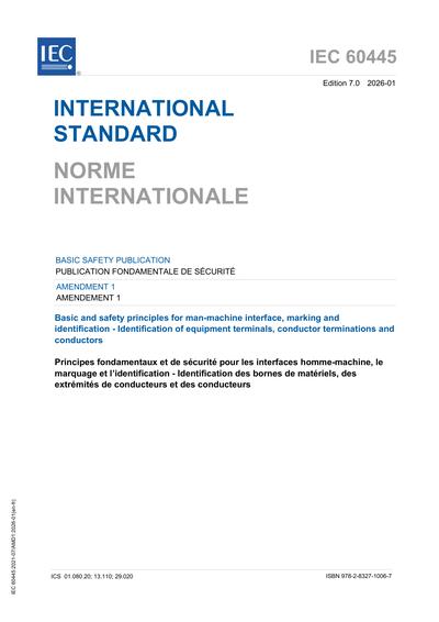 Standards PDF Cover Page