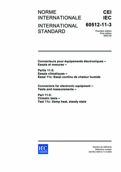 Standards PDF Cover Page