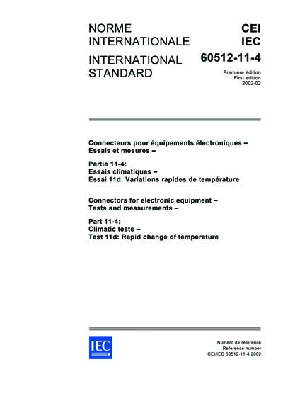 Standards PDF Cover Page