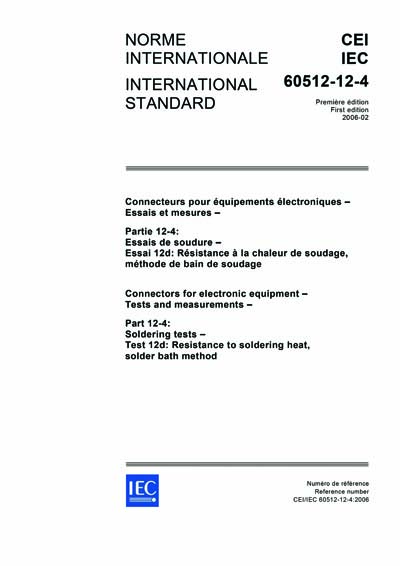 Standards PDF Cover Page