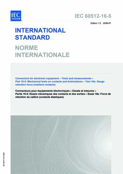 Standards PDF Cover Page