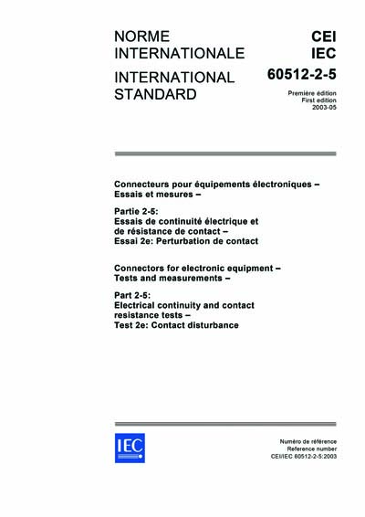 Standards PDF Cover Page