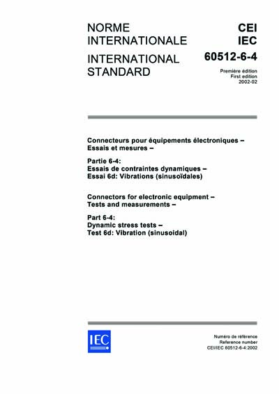 Standards PDF Cover Page