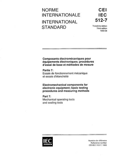 Standards PDF Cover Page