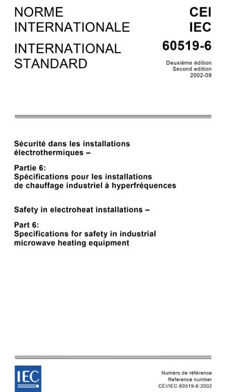 Standards PDF Cover Page