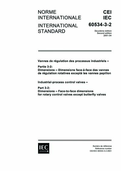 Iec 60534 3 2 Ed 20 B2001 Industrial Process Control
