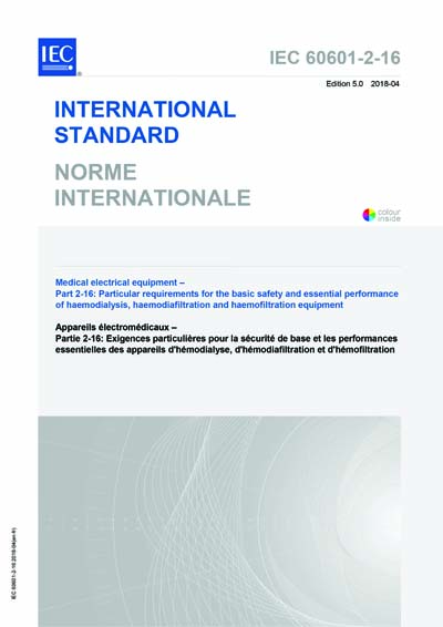 Standards PDF Cover Page