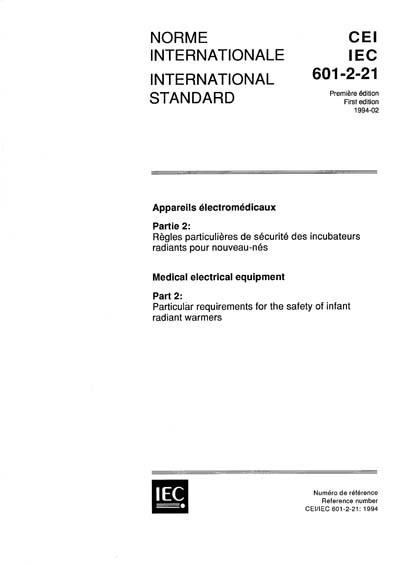 Standards PDF Cover Page