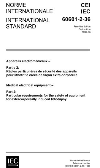 Standards PDF Cover Page