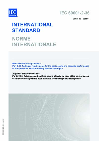 Standards PDF Cover Page