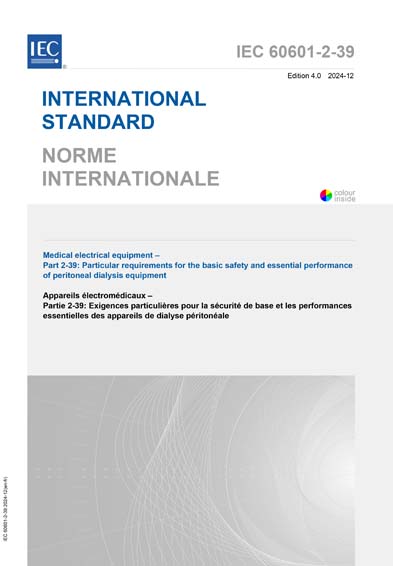 Standards PDF Cover Page