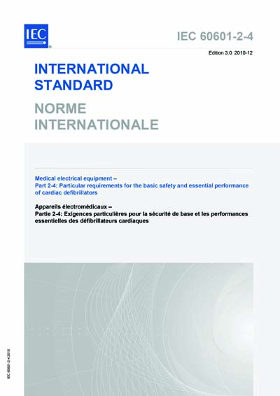 Standards PDF Cover Page