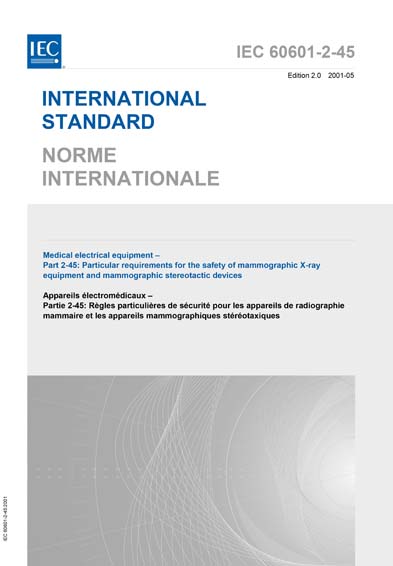 Standards PDF Cover Page