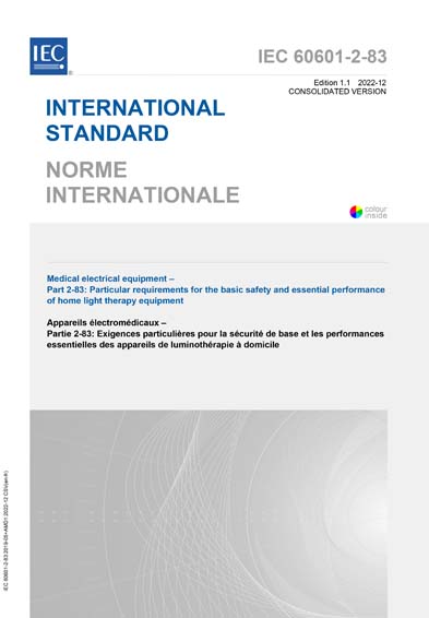 Standards PDF Cover Page