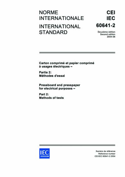 Standards PDF Cover Page