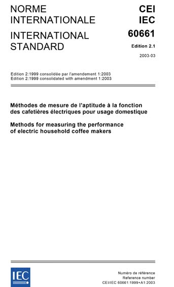 Standards PDF Cover Page
