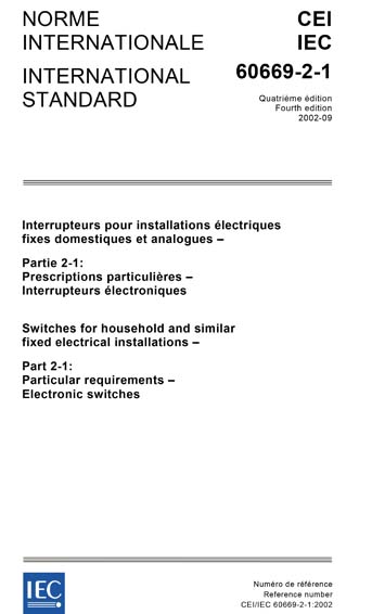 Standards PDF Cover Page