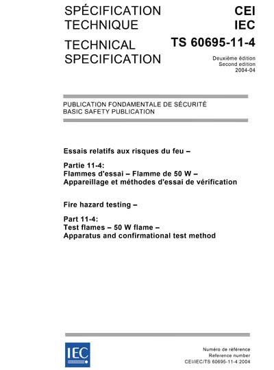 Standards PDF Cover Page