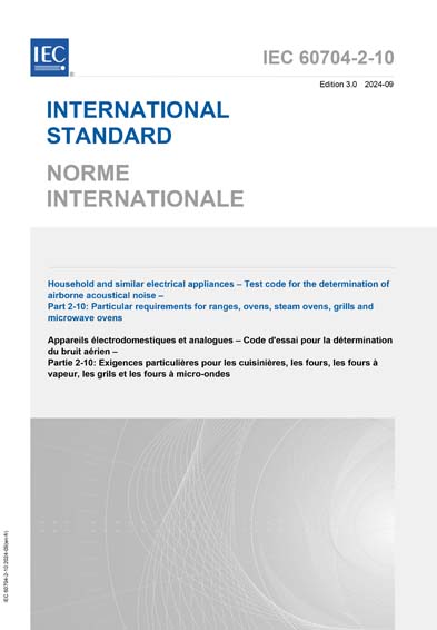 Standards PDF Cover Page