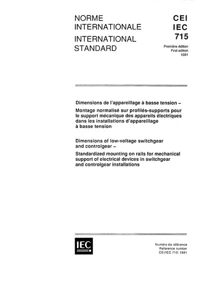 Standards PDF Cover Page