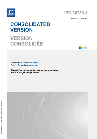 Standards PDF Cover Page