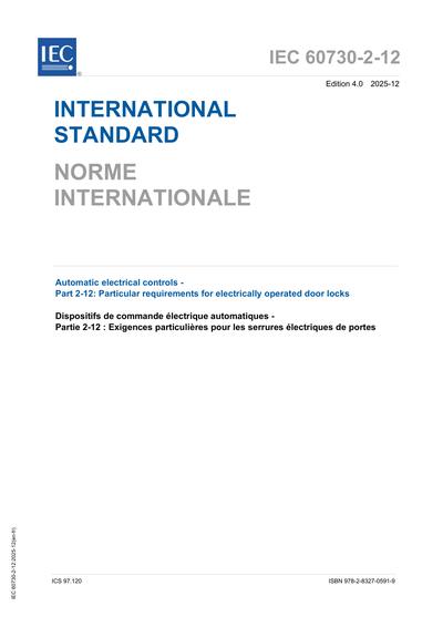 Standards PDF Cover Page