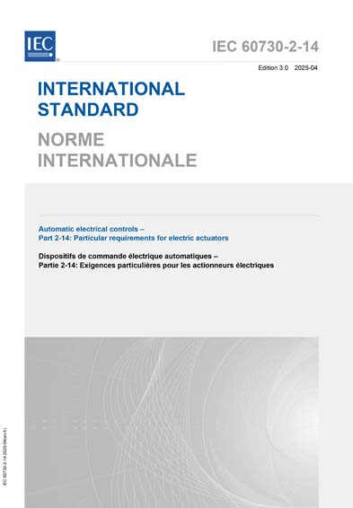 Standards PDF Cover Page