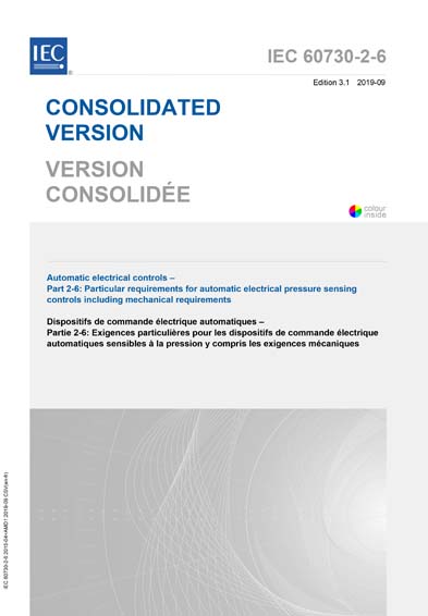 Standards PDF Cover Page