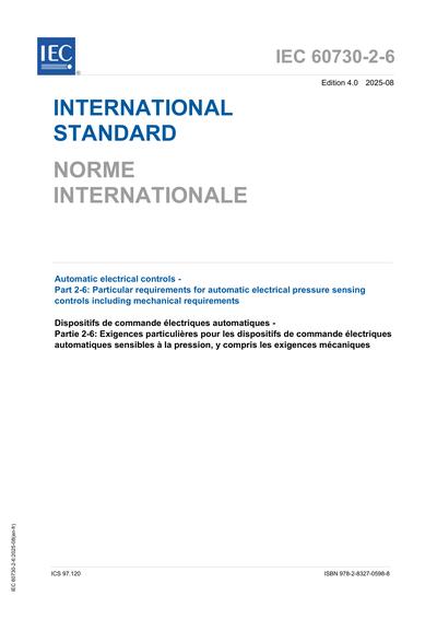 Standards PDF Cover Page
