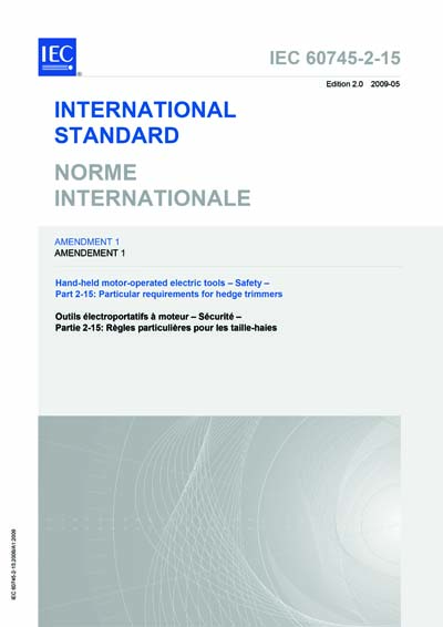 Standards PDF Cover Page