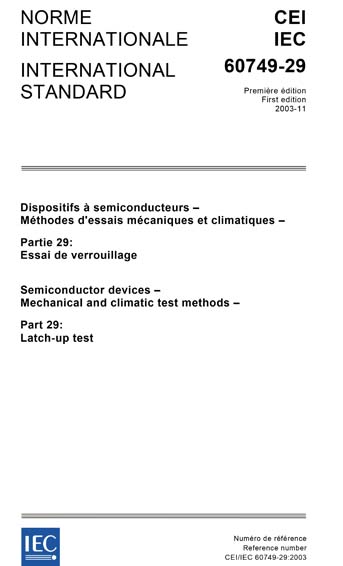 Standards PDF Cover Page
