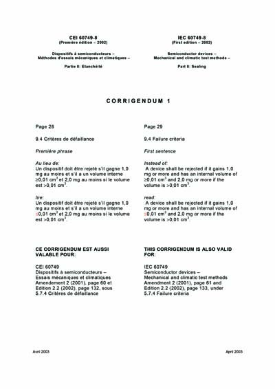 Standards PDF Cover Page