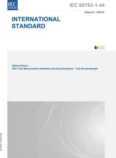Standards PDF Cover Page